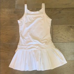 Girls size 7 white Fila Tennis Skirt